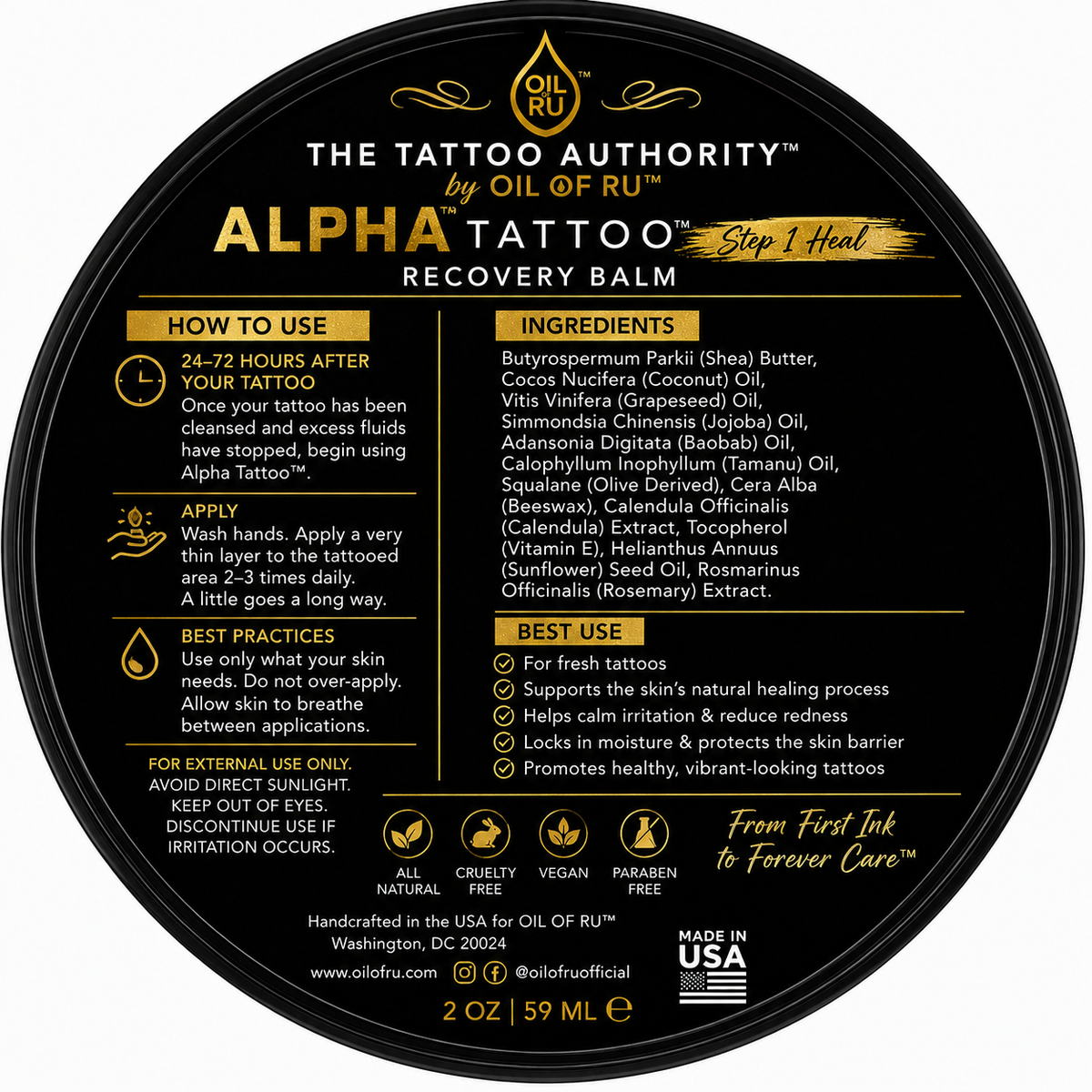 Alpha Tattoo™️ Heal