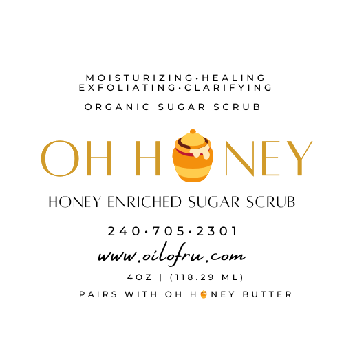 Sugar Scrub: OH HONEY SUGAR SCRUB