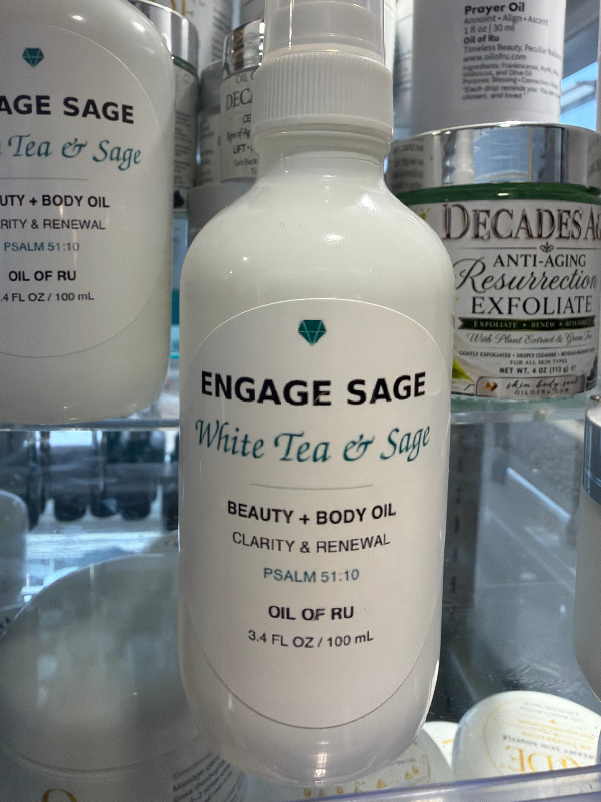 Engage SAGE beauty + body oil