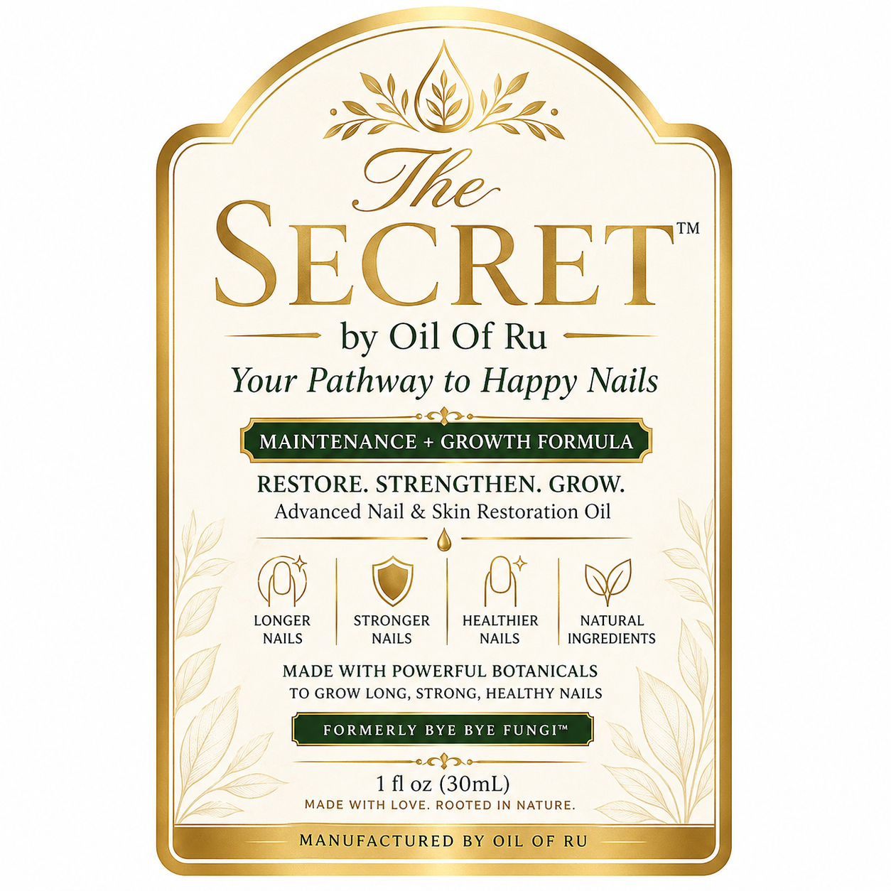 Oil Therapeutic: The Secret