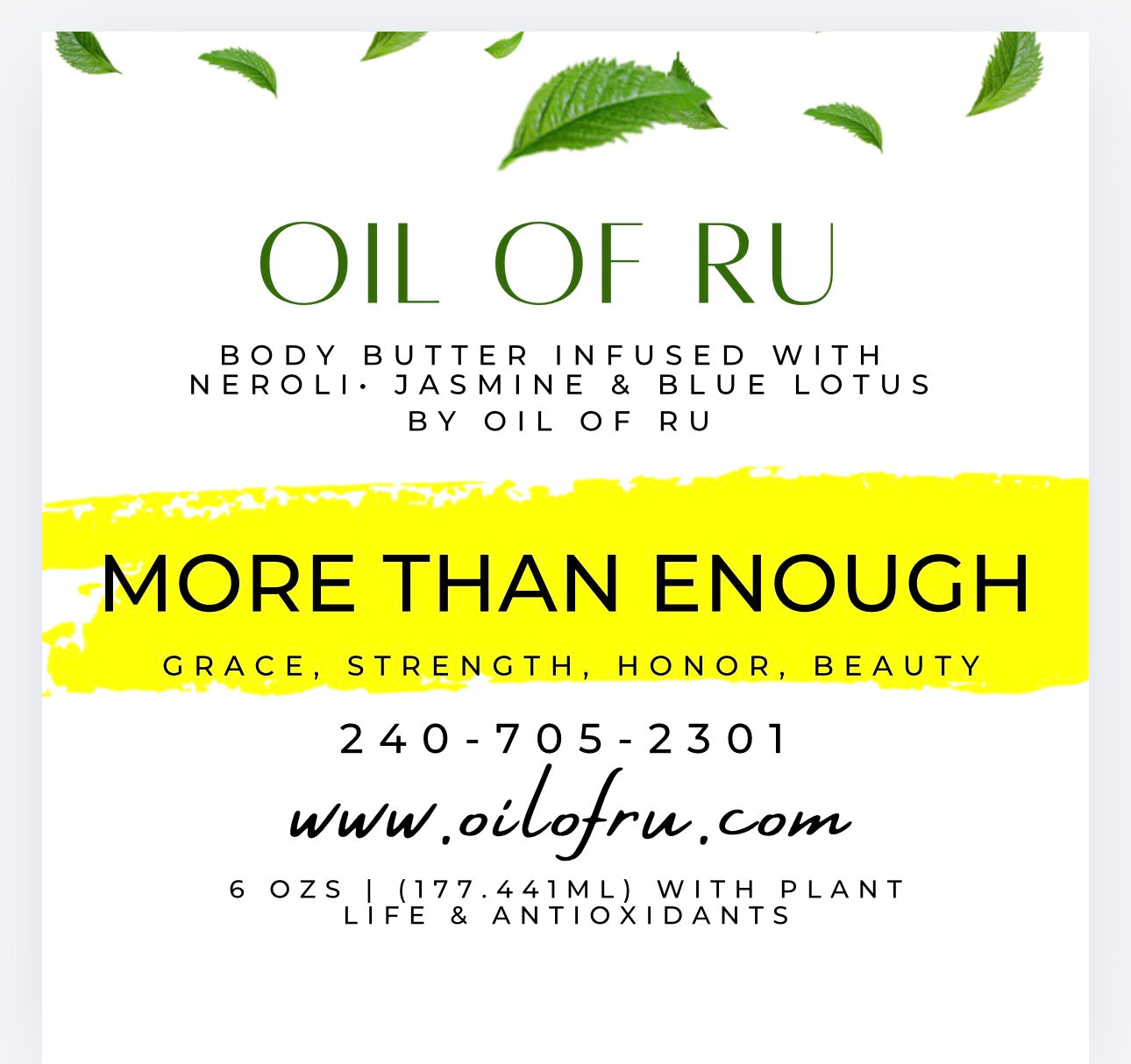 Body Butter: More Than Enough™🌸